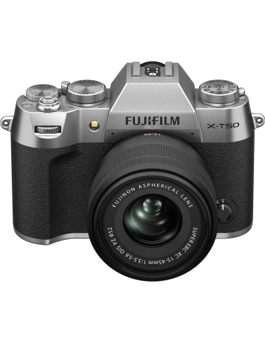 X-T50 Silver + XC 15-45mm f /3.5-5.6 OIS